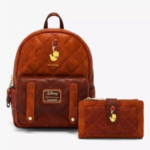 Loungefly Brown Winnie The Pooh Set